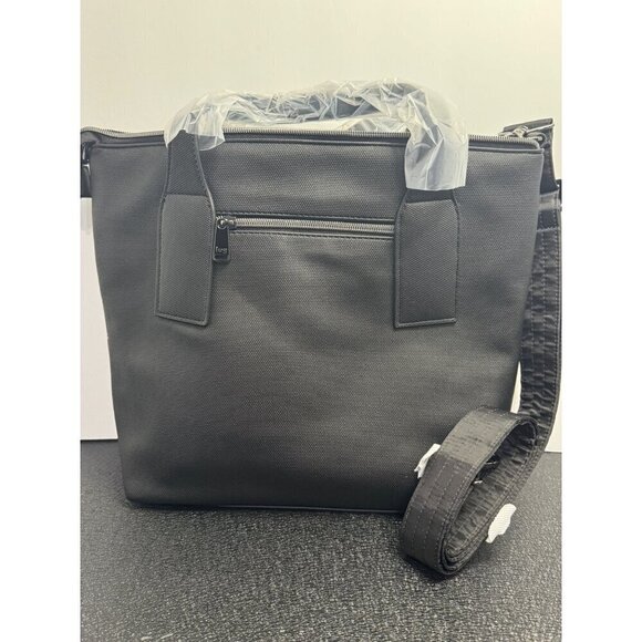 LUG Alto Crossbody Matte Luxe Black Rainbow Stitch NWT - Picture 4 of 4